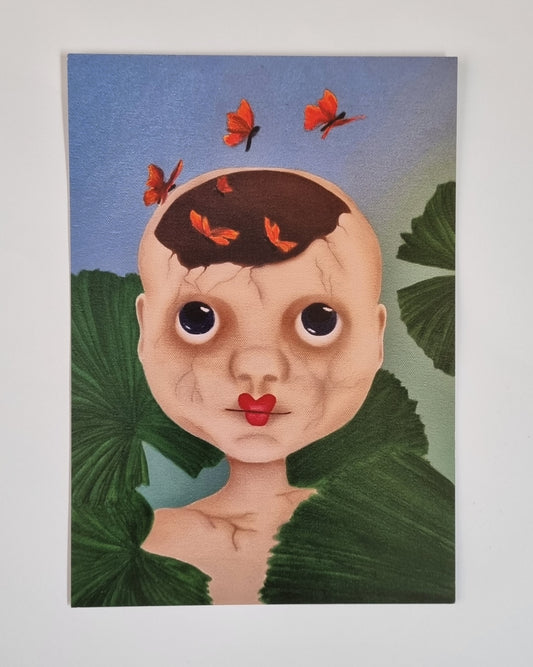 A5 Postcard 'Butterfly effect'