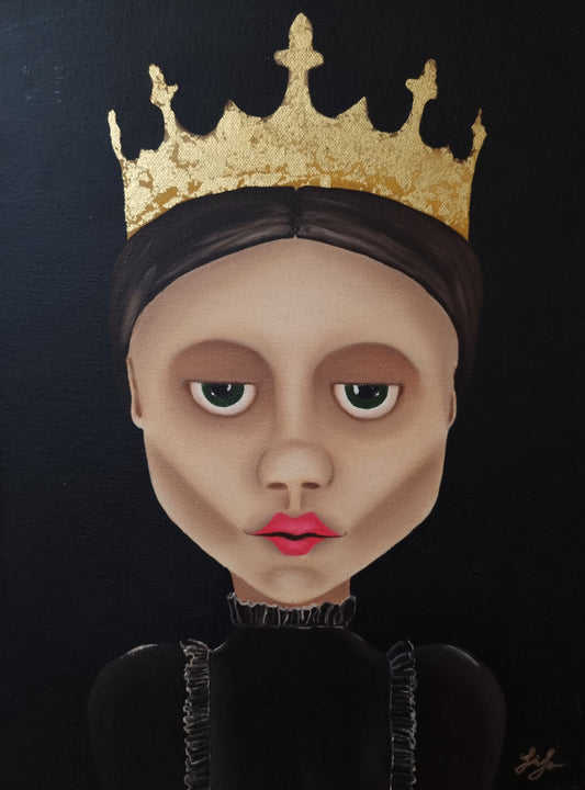 Limited edition print 'King of her own'